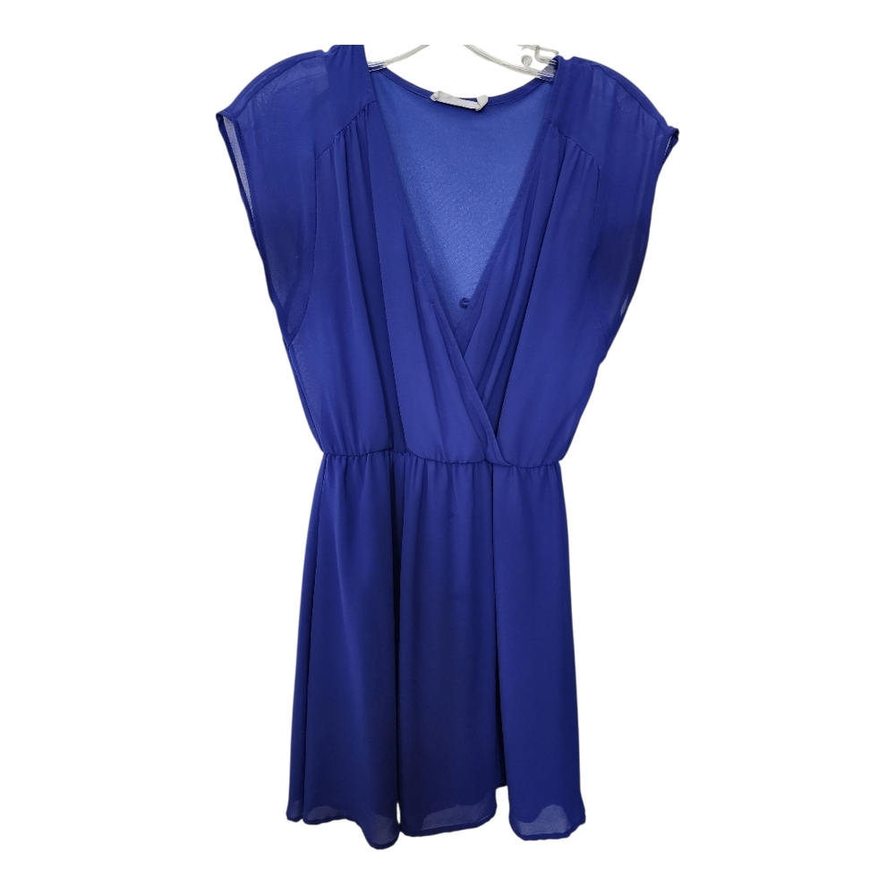 Lush Royal Blue Mini Dress